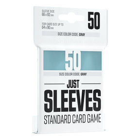 Just Sleeves Standard Card Game Sleeves - Clear (50ct)