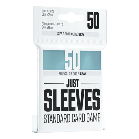 Just Sleeves Standard Card Game Sleeves - Clear (50ct)
