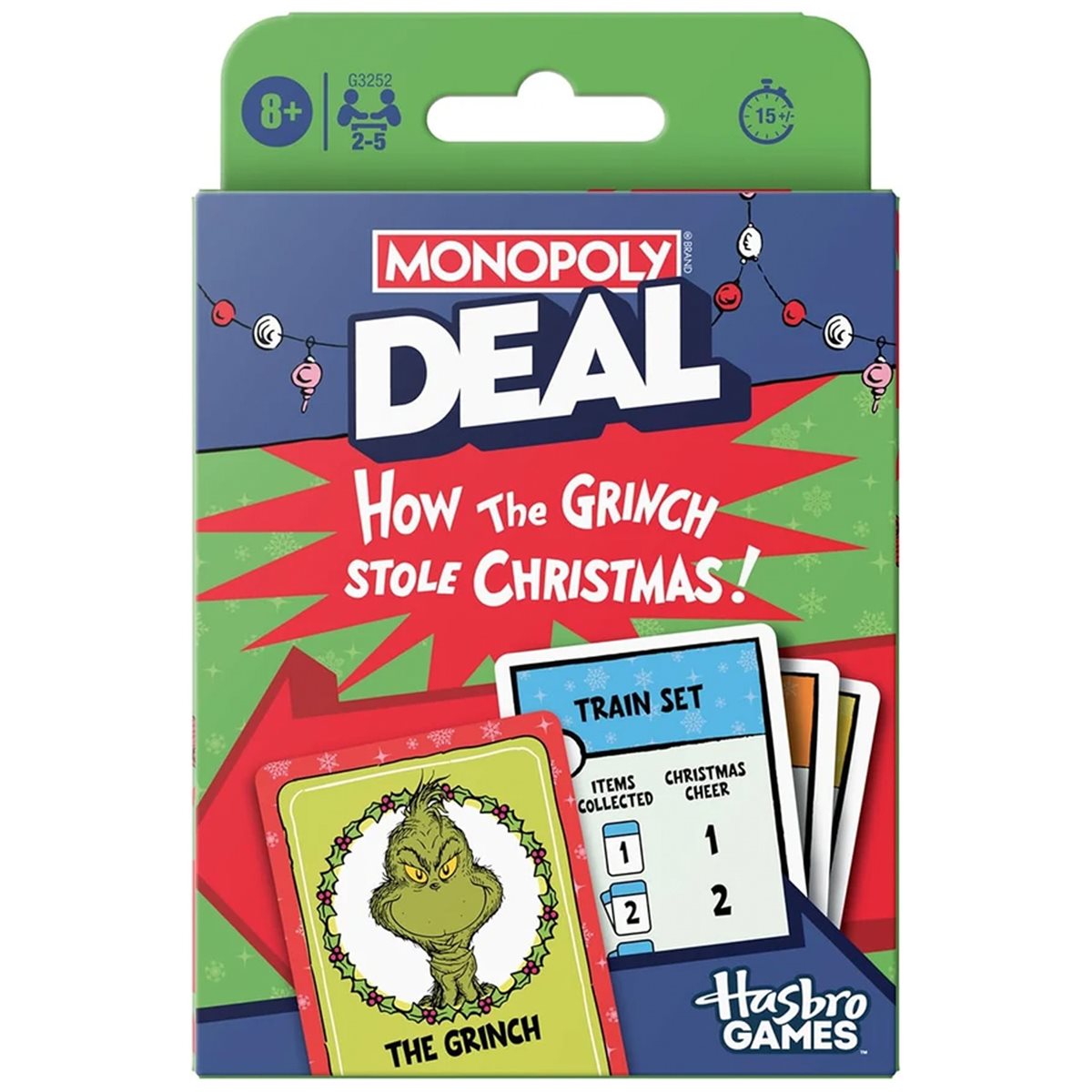 Monopoly Deal How the Grinch Stole Christmas