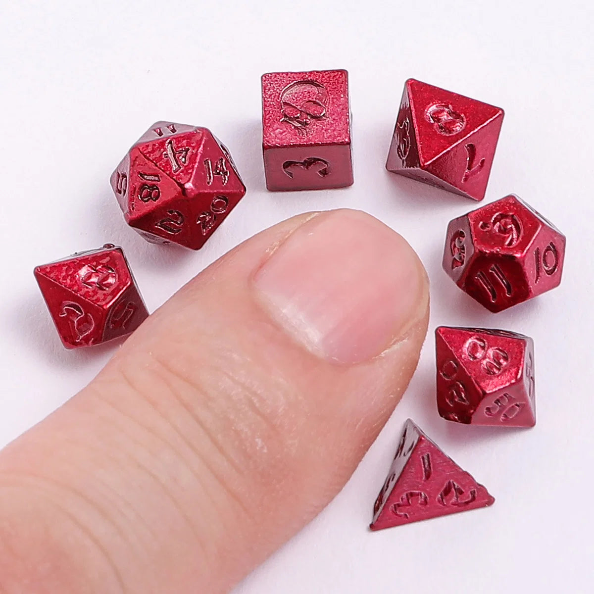 Unseelie Mini Dice Set Red