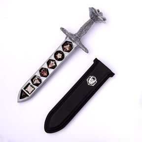 Rose Dagger Dice Case - Silver product image