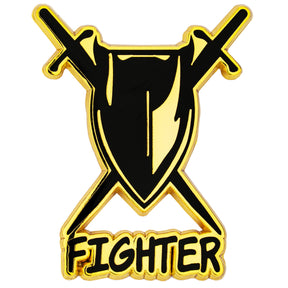 Pin - Black/Gold Fighter product image