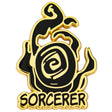 Pin - Black/Gold Sorcerer product image