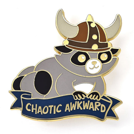 Pin - Chaotic Awkward Raccoon product image