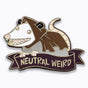 Alternative Alignments Enamel Pin: Neutral Weird Opossum product image