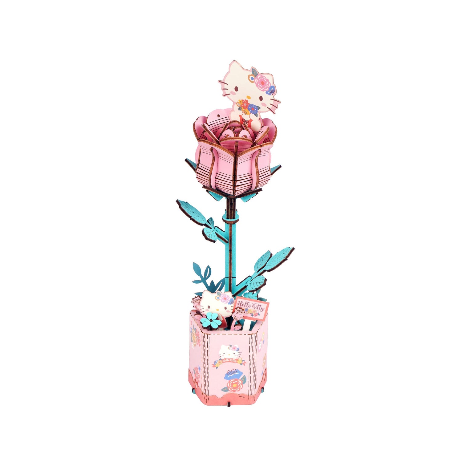 Rolife Hello Kitty Pink Rose