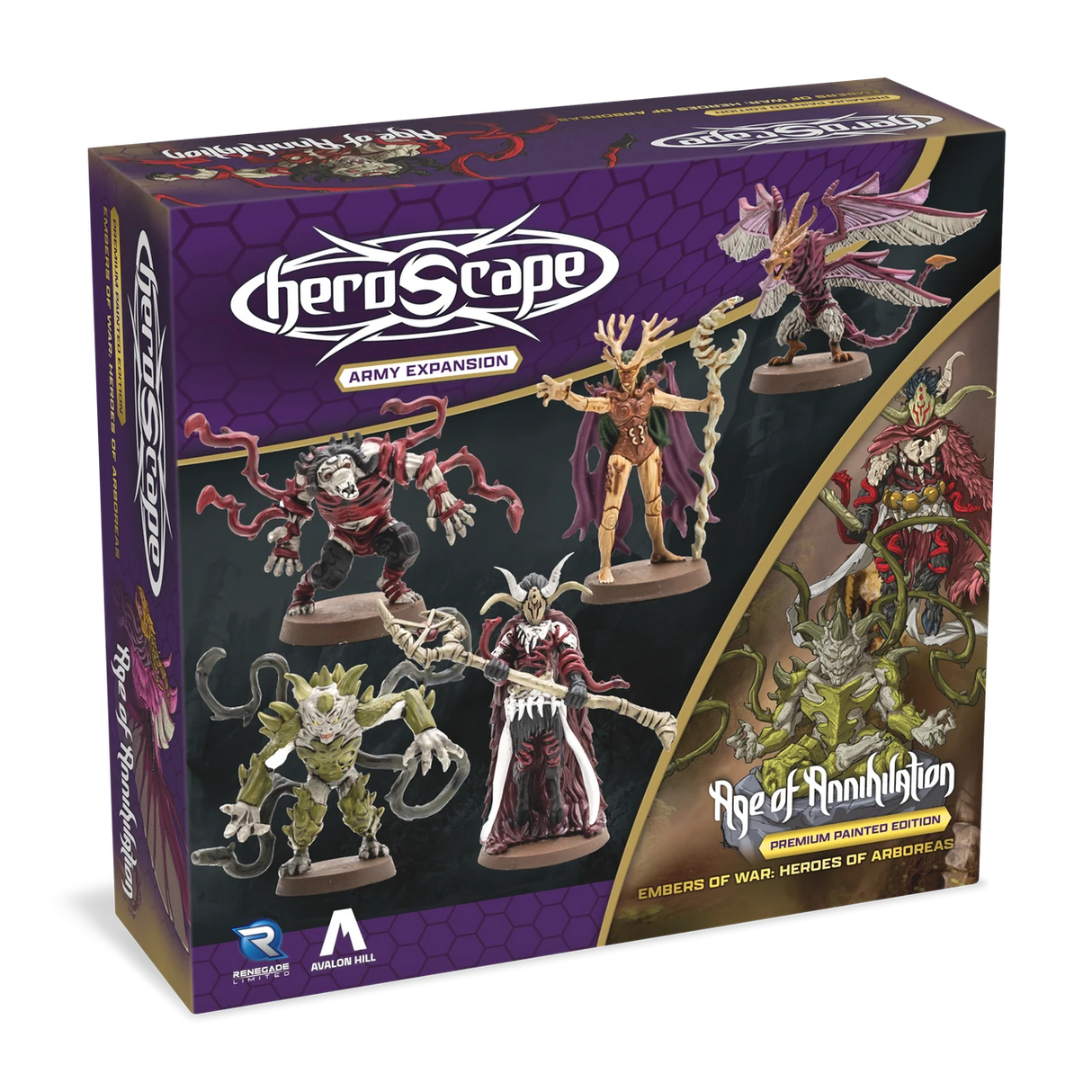 Heroes of Arboreas Army Painted