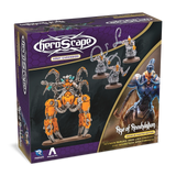 Heroscape: Painted Iron Lich Viscerot and Necrotech Wraithriders Army