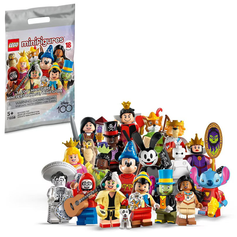 Minifigures Disney 100th