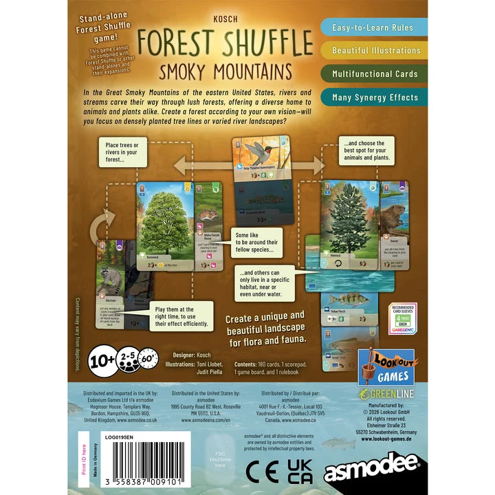 Forest Shuffle Smoky Mountains