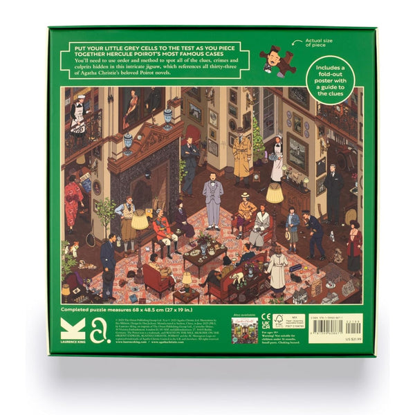 The World of Hercule Poirot 1000pc Puzzle
