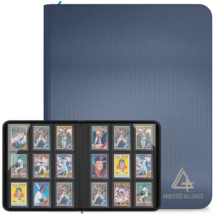 Invested Alliance 9pkt Toploader Binder Blue