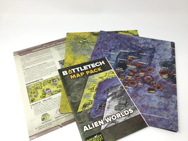 Battletech Map Packs Alien Worlds