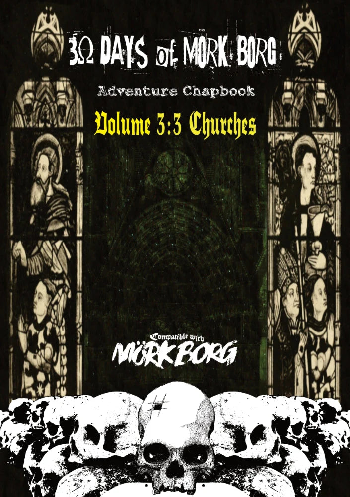 30 Days of MÖRK BORG Adventure Chapbook Vol. 3