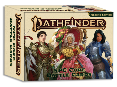 Pathfinder NPC Core Battle Cards product image