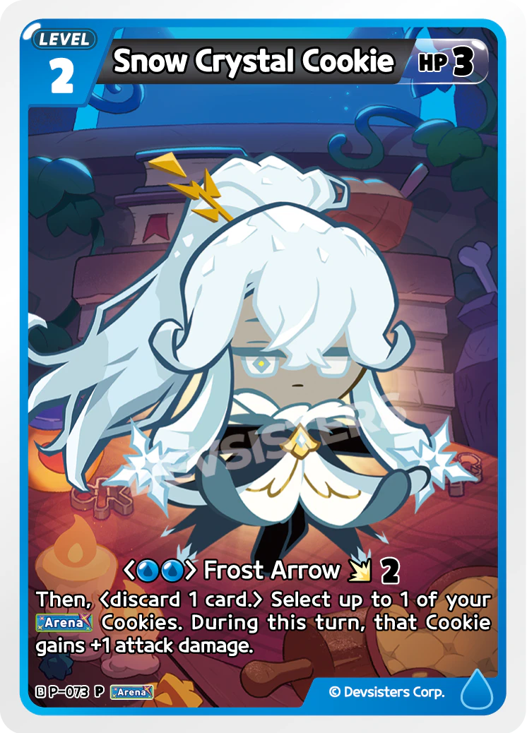 Snow Crystal Cookie Promo