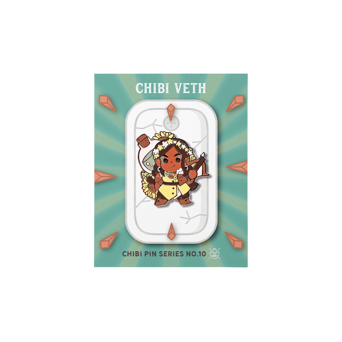 Critical Role Chibi Pin No. 10: Veth Bernatto product image