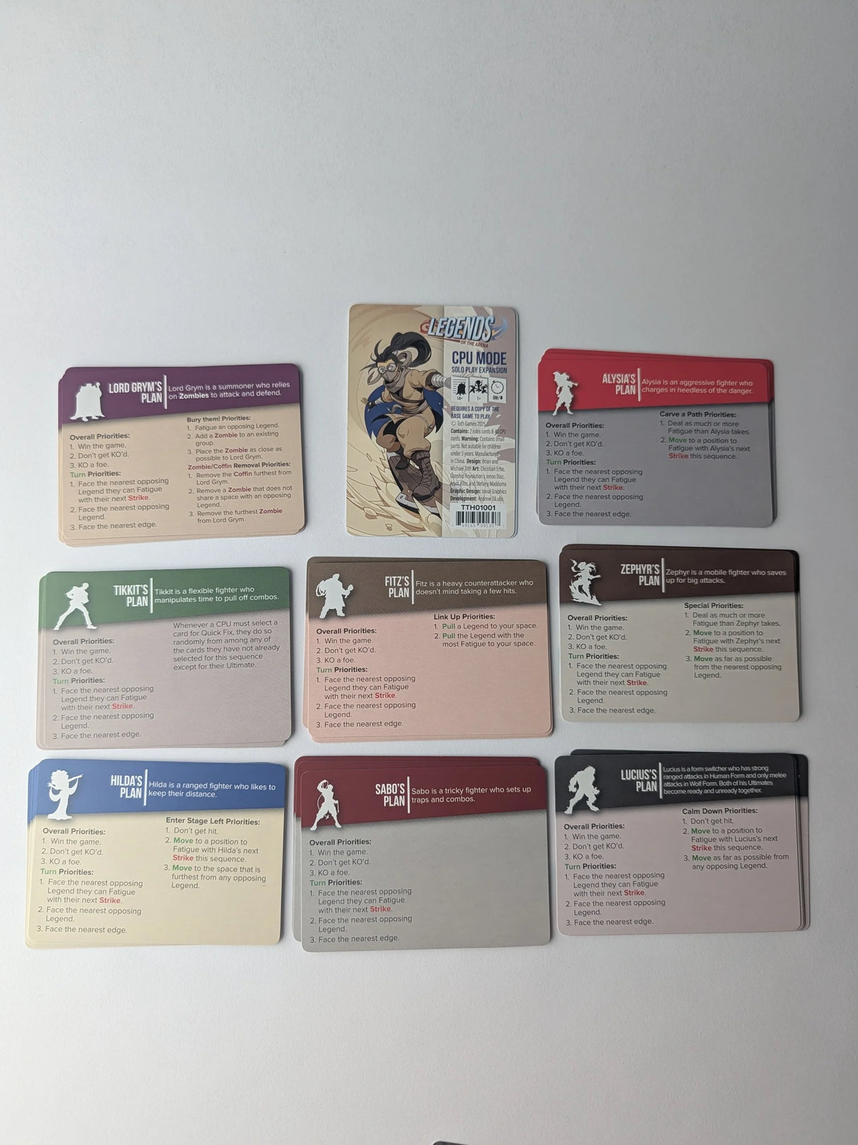 Legends of the Arena Solo Expansion