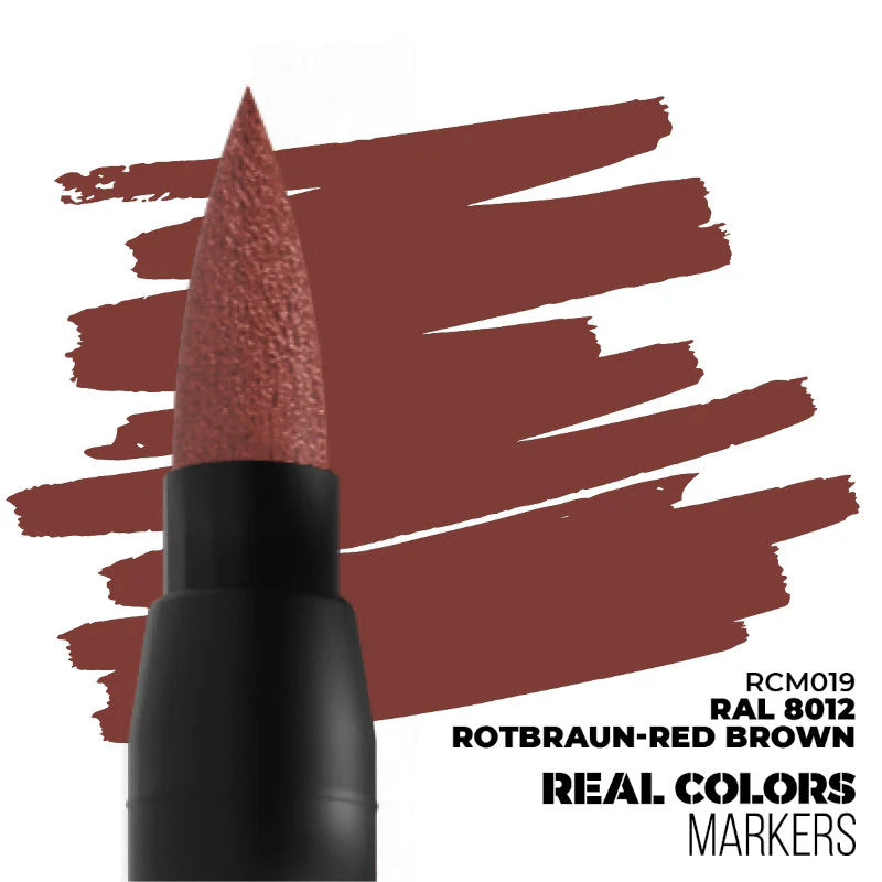 RCM 8012 Rotbraun-Red Brown