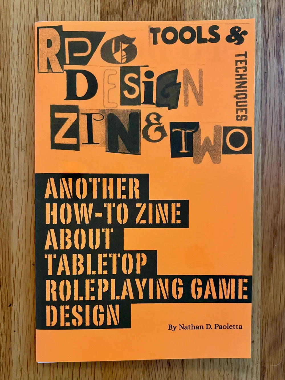 RPG Design Zine V2