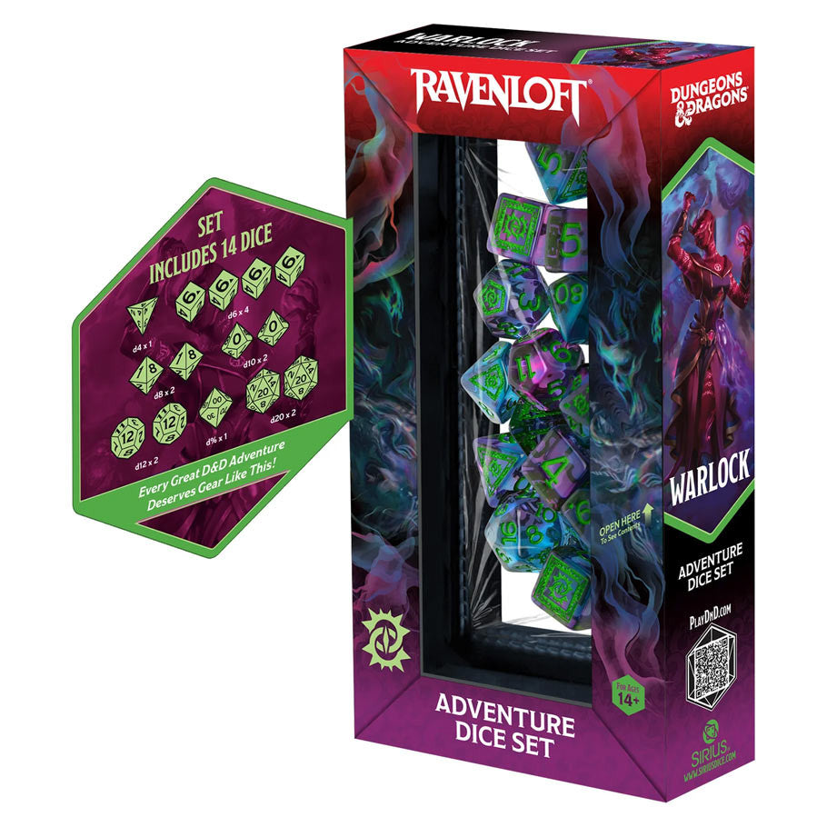Ravenloft Warlock Pur/Grn 14ct