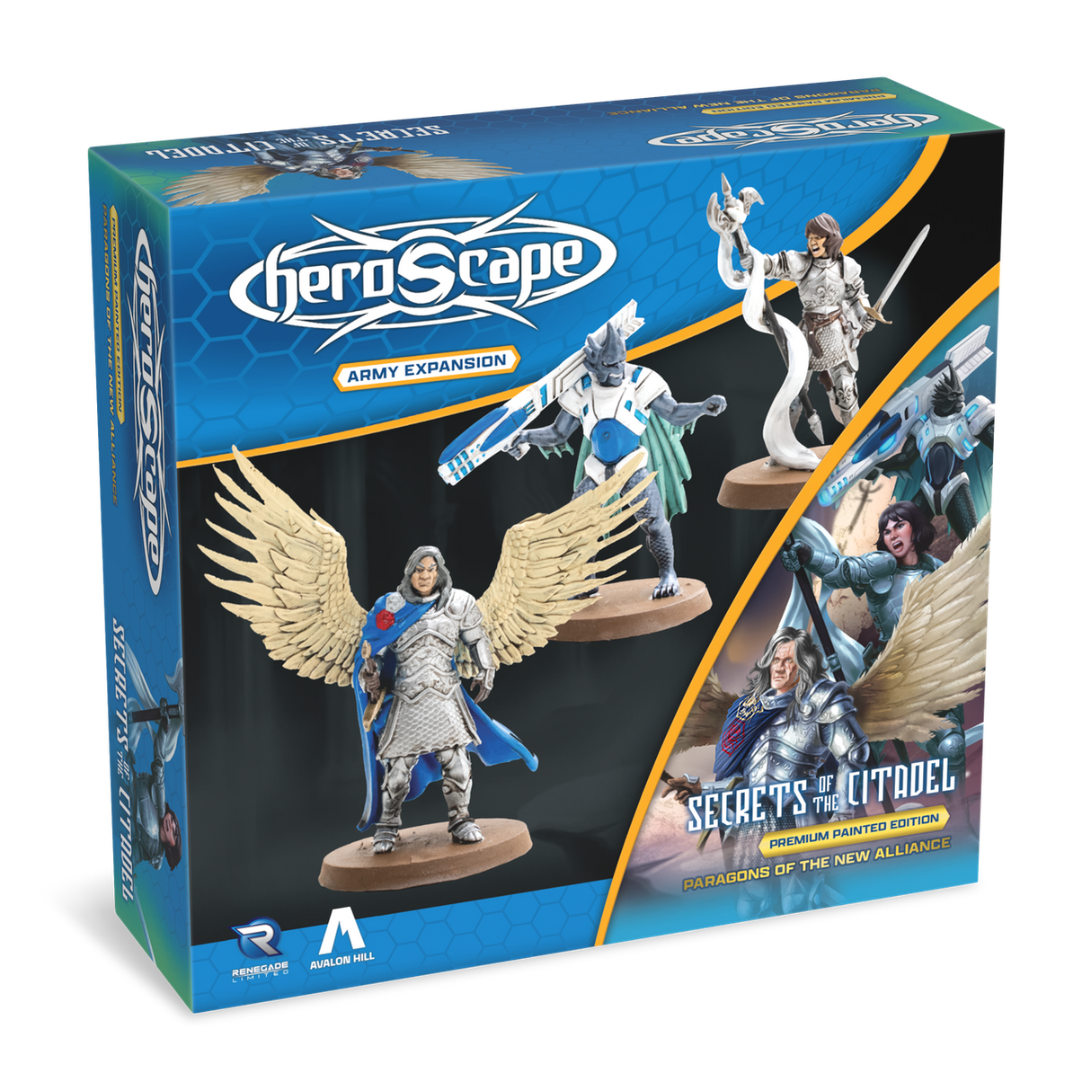 Heroscape: Paragons of the New Alliance Army Expansion Painted