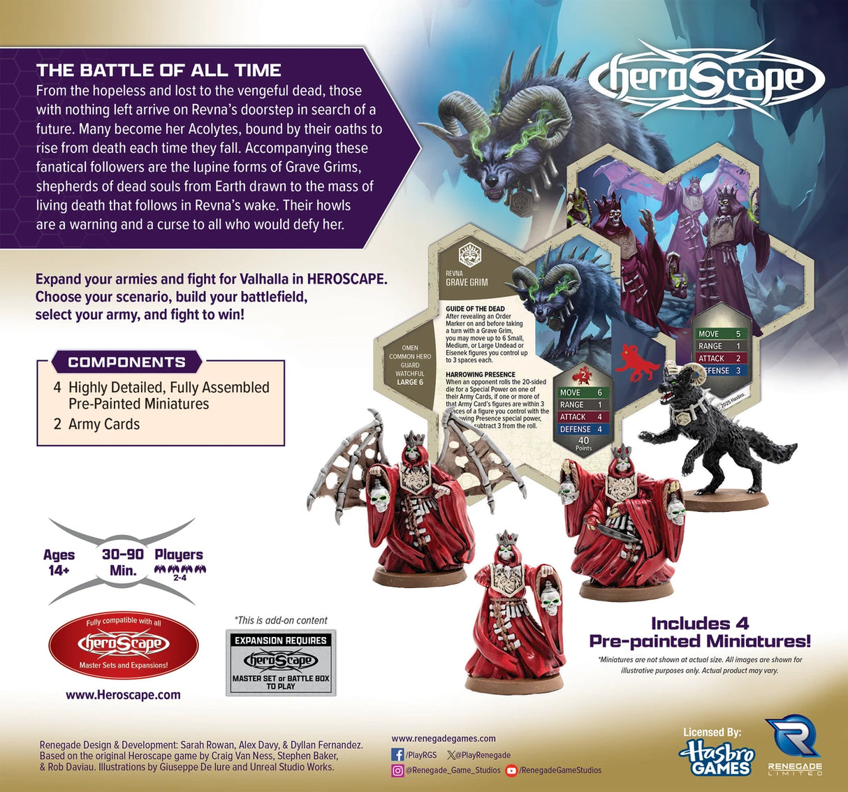Revnan Acolytes & Grave Grim Common Army Expansion Painted