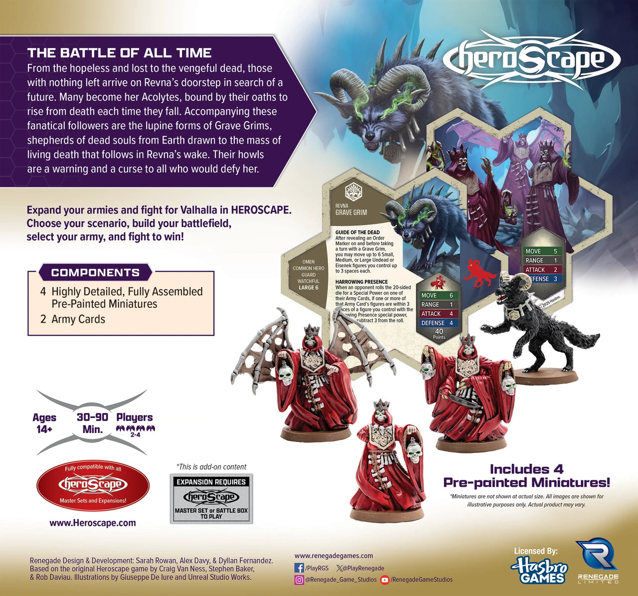 Revnan Acolytes & Grave Grim Common Army Expansion Painted