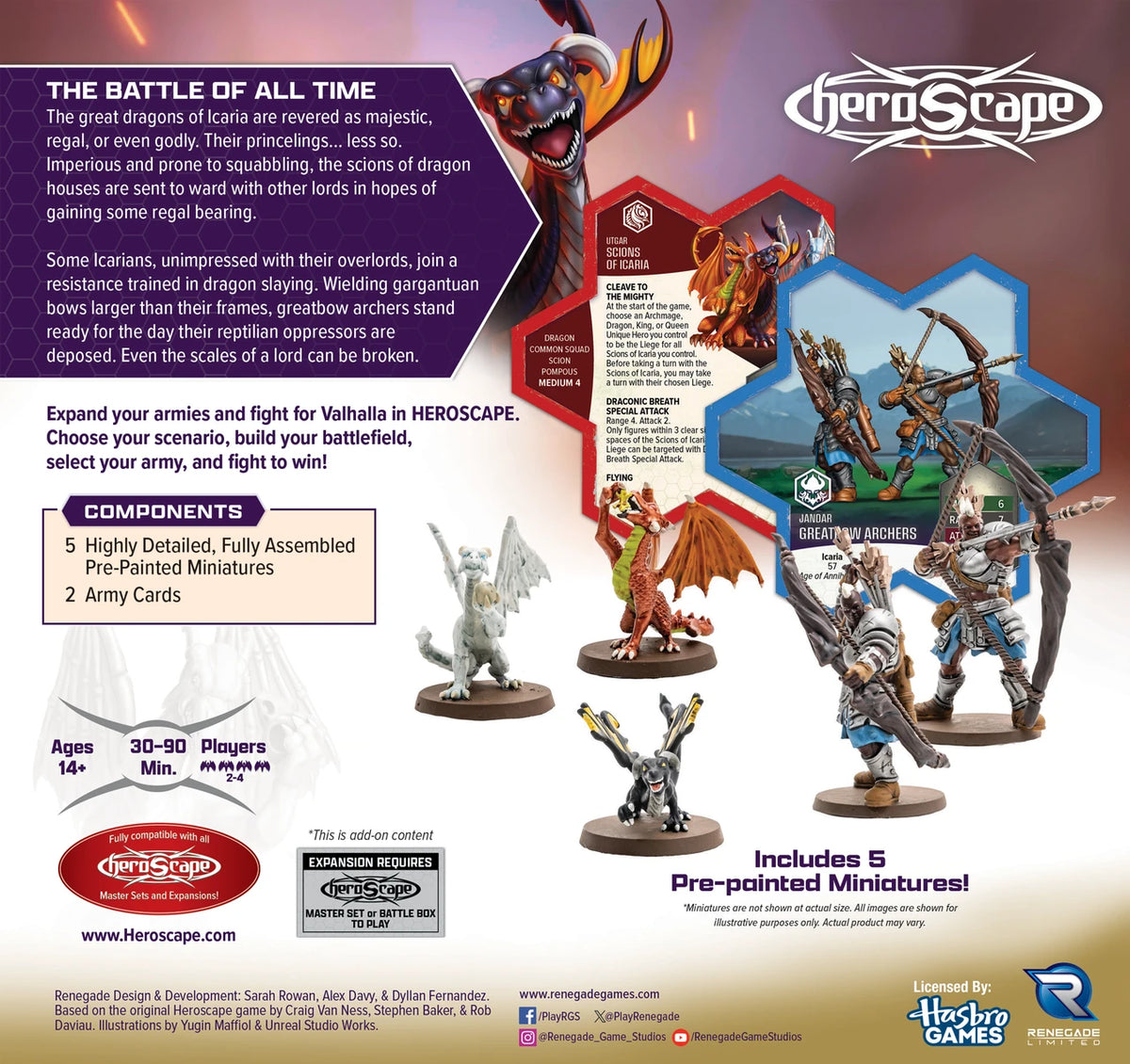Greatbow Archers & Scions of Icaria Common Army Expansion