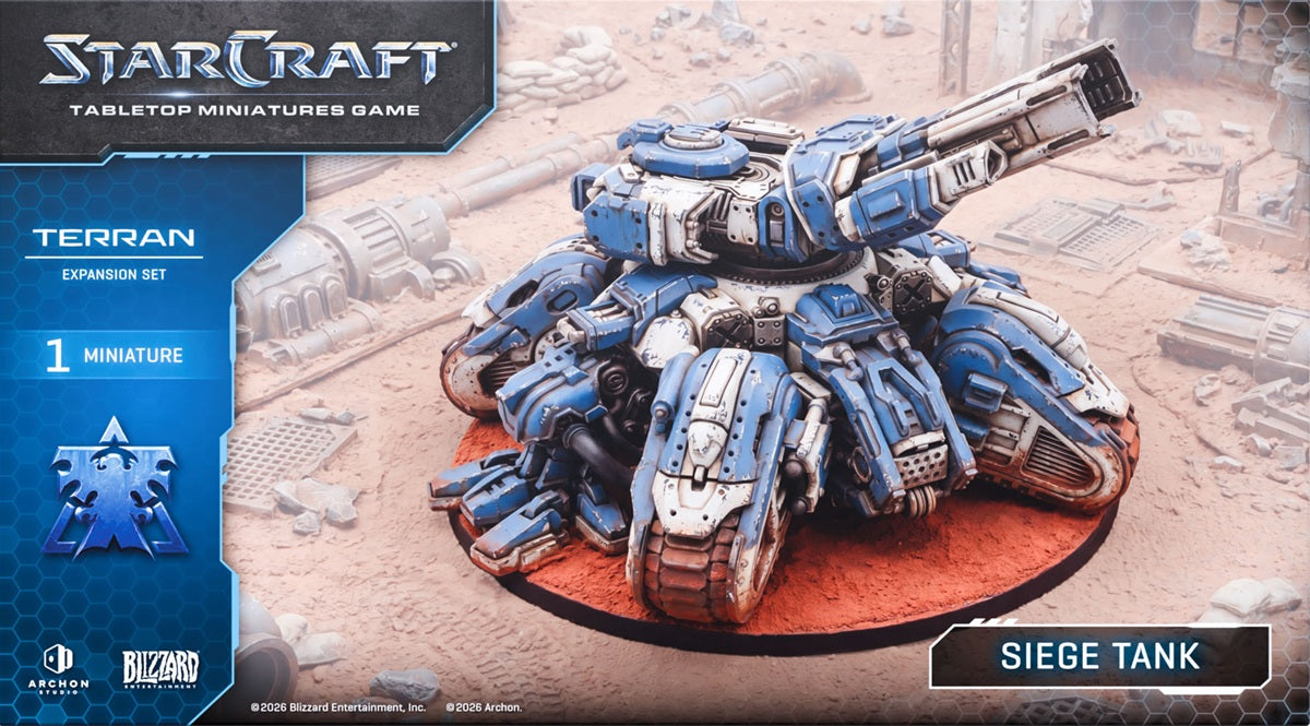 StarCraft Terran Siege Tank