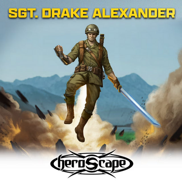 Heroscape Sgt. Drake Alexander