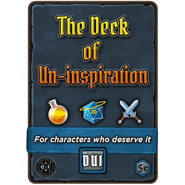 Deck of Un-Inspiration