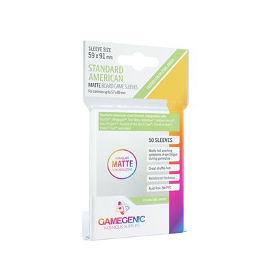 Matte Standard American Grade Sleeves