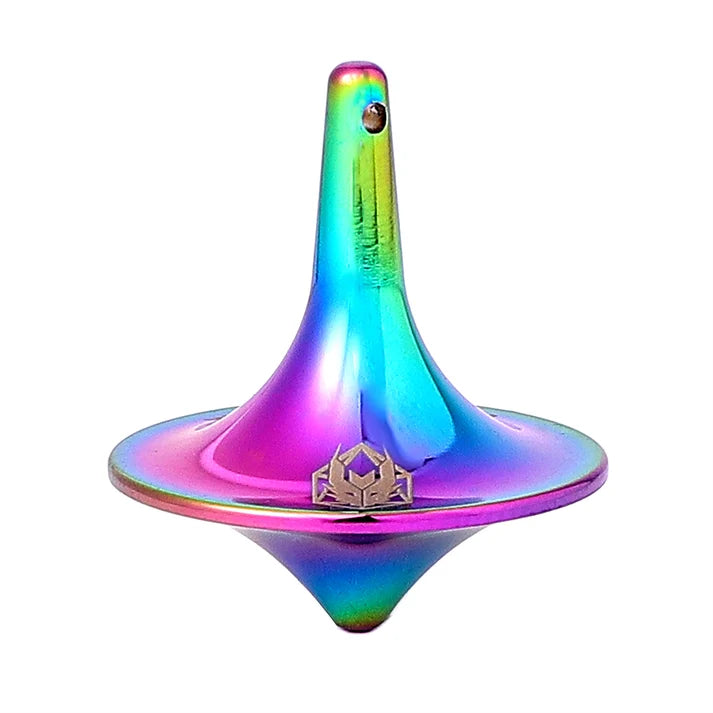 Rainbow Metal Top Spinner