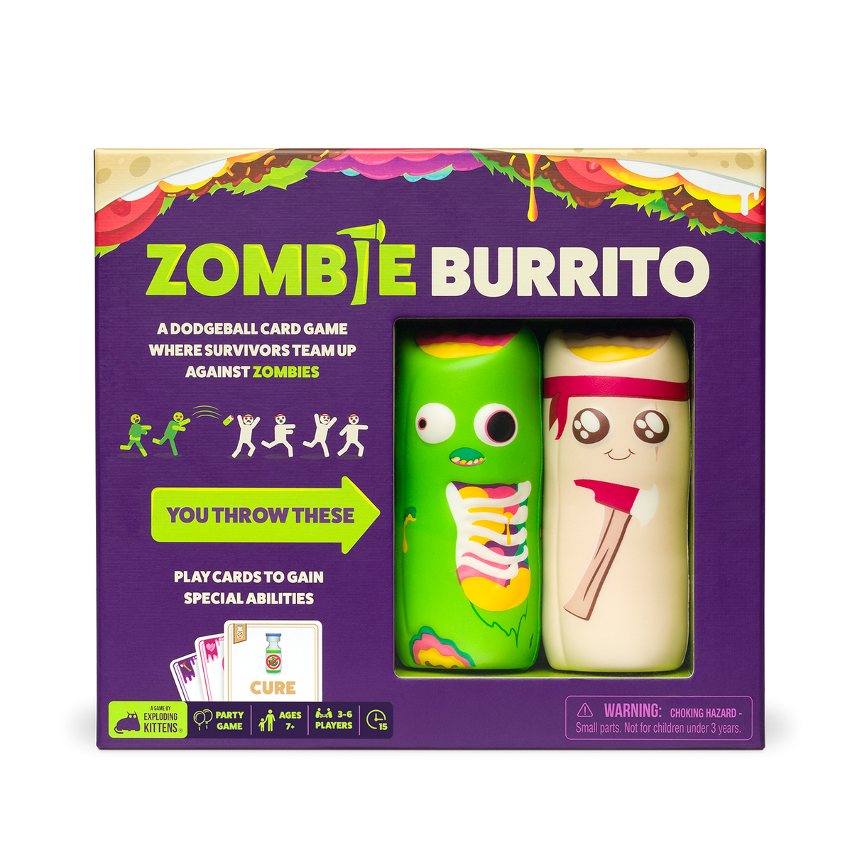 Throw Throw Burrito: Zombie Burrito product image