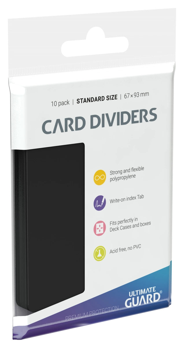 Ultimate Guard Card Dividers Black
