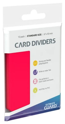 Ultimate Guard Card Dividers Red