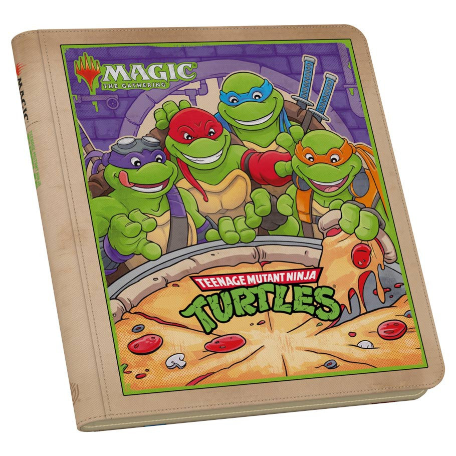 9-Pocket: ZipFolio: Magic the Gathering: Teenage Mutant Ninja Turtles: Pizza Box