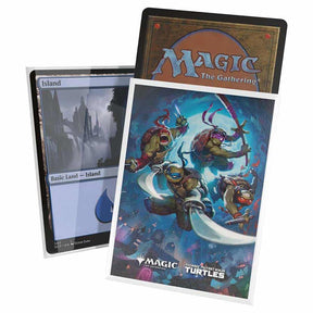 Ultimate Guard MTG x TMNT Art Sleeves: Heroes in a Half Shell