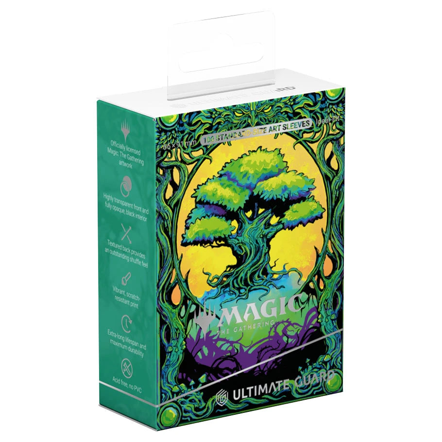 Magic the Gathering: Mana Token: Forest (100) Sleeve