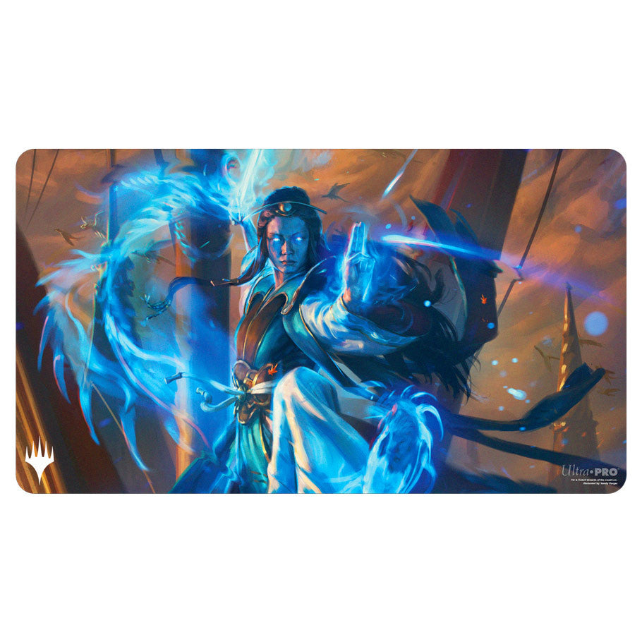 Ultra PRO - Tarkir: Dragonstorm Narset (Jeskai Monks Commander Deck) Playmat for Magic: The Gathering