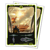 Edge of Eternities 105ct White Mythic Sleeves