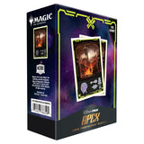 Edge of Eternities 105ct Red Mythic Sleeves