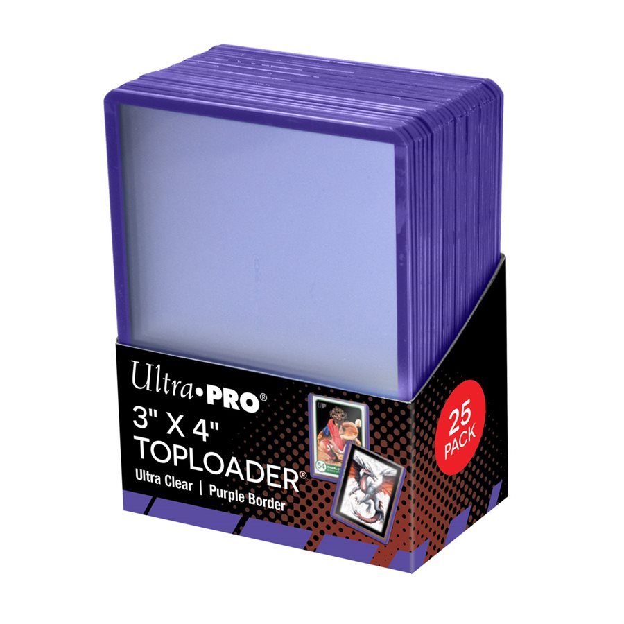 ULP Toploader 3x4 Purple Border