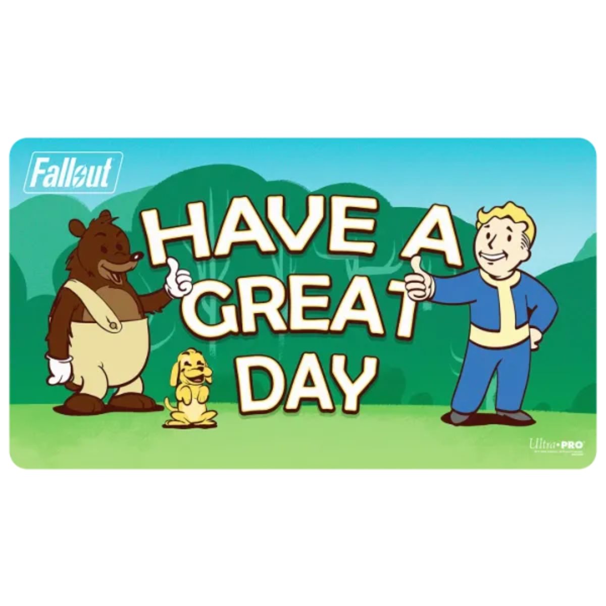 Fallout Have a Great Day Playmat