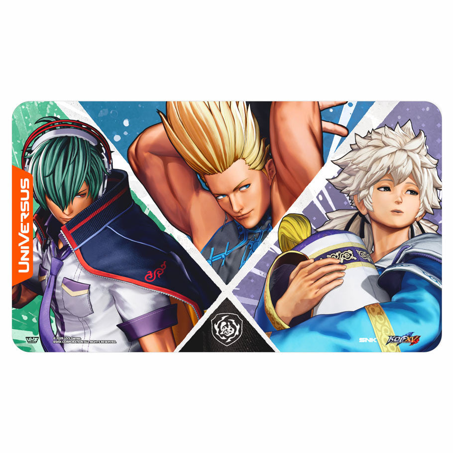 UVS Games - UniVersus: The King of Fighters XV Challenger Series Playmat - Team Hero