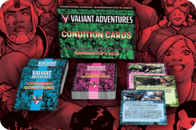 Valiant Adventures Condition Cards Gamemasters Deck