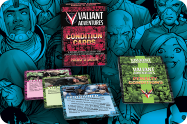 Valiant Adventures Condition Cards Player's Deck