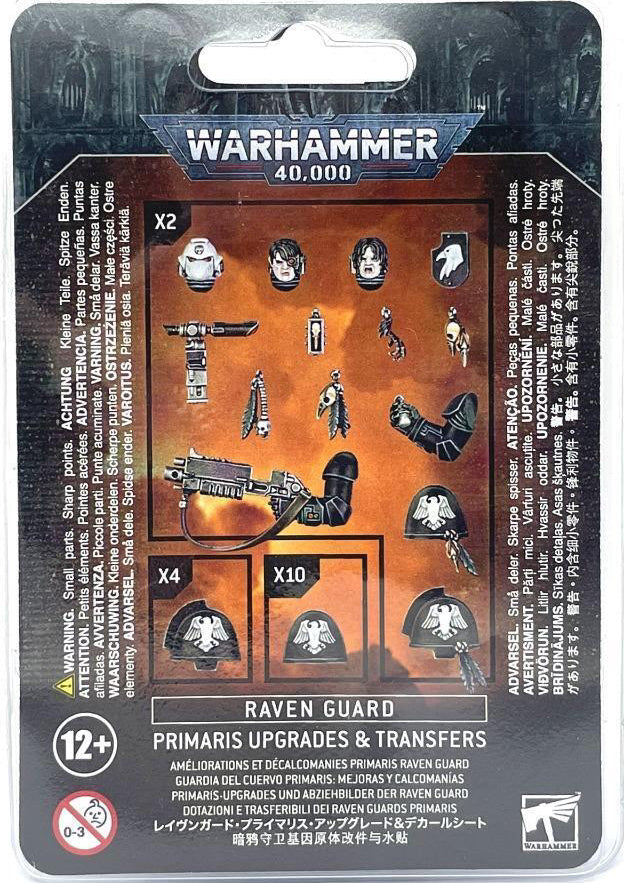 Raven Guard Primaris Upgrades