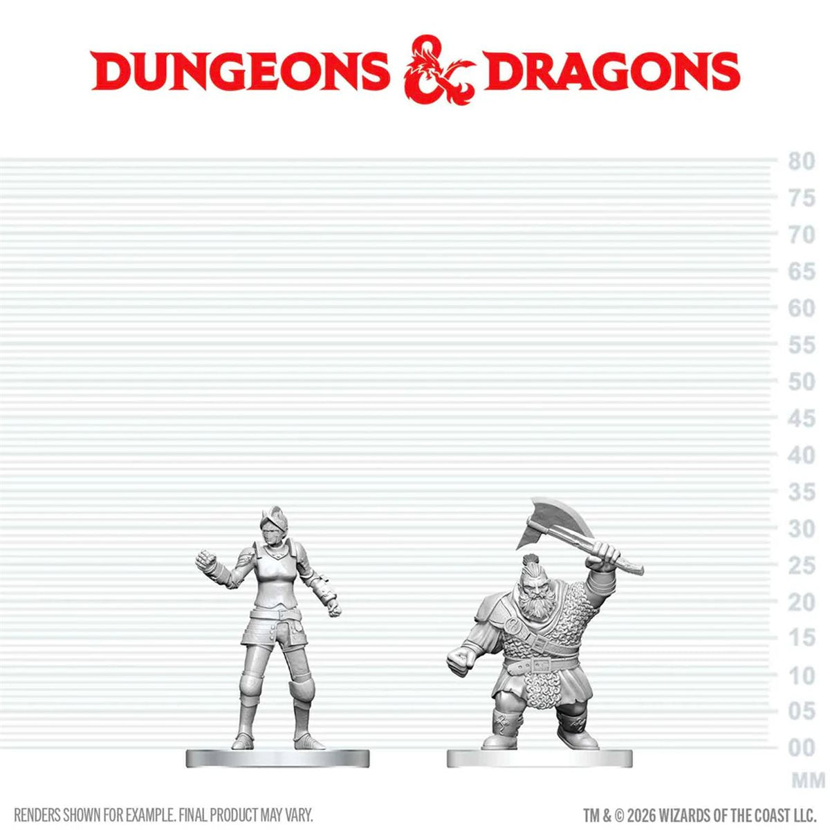 Nolzur’s Marvelous Miniatures: Cultist of Bane & Dwarf Zhentilar Soldier